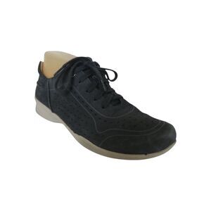 Earth Serval Navy‎ Blue Leather Lace Up Comfort Sneakers Womens 8.5